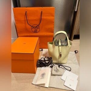 Hermes Picotin 18 Eclat Clemence 2024